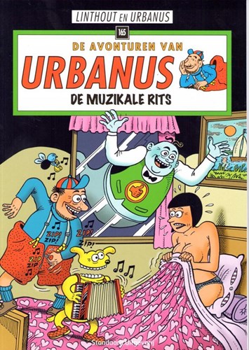 Urbanus 165 - De muzikale rits, Softcover (Standaard Uitgeverij)
