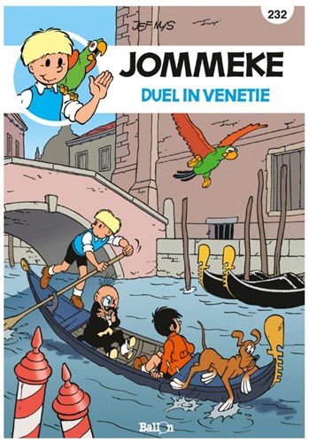 Jommeke 232 - Duel in Venetië, Softcover, Jommeke - Relook (Ballon)