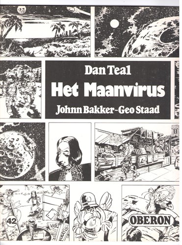 Oberon zwart/wit reeks 42 - Dan Teal - Het maanvirus, Softcover, Oberon - zwart/wit reeks (Oberon)