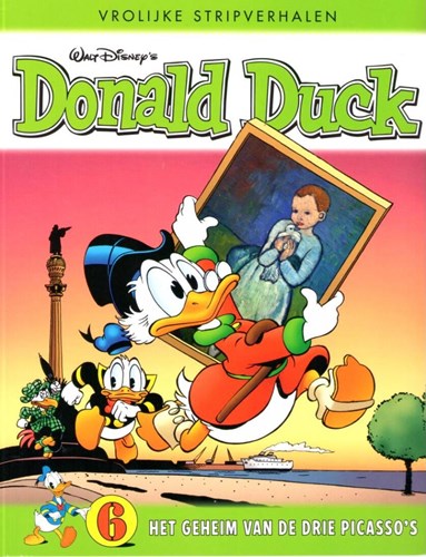 Donald Duck - Vrolijke stripverhalen 6 - Het geheim van de drie Picasso's, Softcover (Sanoma)