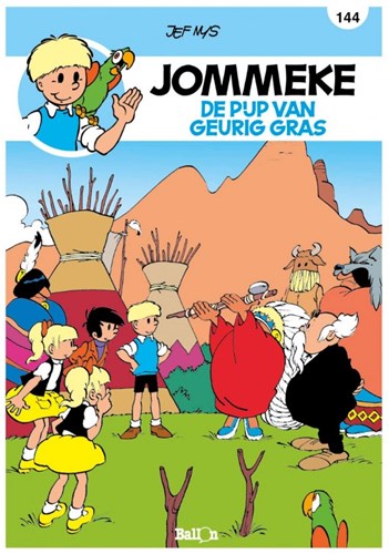Jommeke 144 - De pijp van Geurig Gras, Softcover, Jommeke - Relook (Ballon)