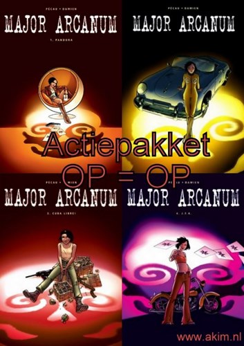 Major Arcanum pakket - Voordeelpakket 1-4, Hardcover (Silvester Strips & Specialities)