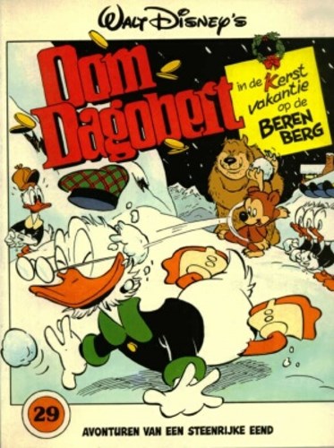 Oom Dagobert 29 - De Kerstvakantie op de Beren Berg, Softcover, Eerste druk (1985) (Oberon)