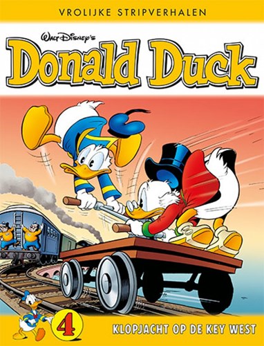 Donald Duck - Vrolijke stripverhalen 4 - Klopjacht op de Key West, Softcover (Sanoma)