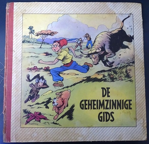Oscar en Isidoor 1 - De geheimzinnige gids, Hardcover, Eerste druk (1959), Oscar en Isidoor - Spaarnestad (De Spaarnestad)