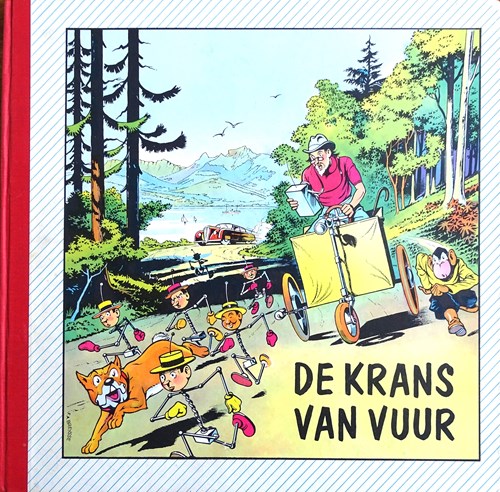 Oscar en Isidoor 6 - De krans van vuur, Hardcover, Eerste druk (1964), Oscar en Isidoor - Spaarnestad (De Spaarnestad)