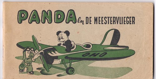 Panda 1 - Panda en de meestervlieger, Softcover (Haagse Courant)