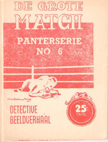 Panterserie 6 - De grote match, Softcover (Bonum Unitas)