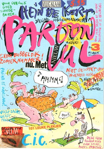 Pardon Lul magazine 3 - Magazine 3, Softcover (C.I.C.)