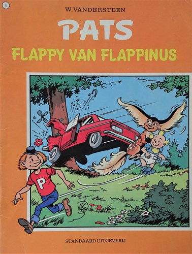 Pats 1 - Flappy van Flappinus, Softcover, Eerste druk (1975) (Standaard Uitgeverij)