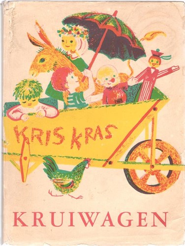 Paulus de boskabouter 3 - Kris Kras kruiwagen, Hardcover, Eerste druk (1960), Paulus de Boskabouter - Kris Kras (De Bezige Bij)