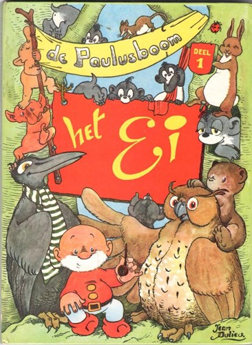 Paulus de Boskabouter - De Paulusboom 1 - Het ei, Hardcover, Eerste druk (1959) (C.P.J. Van Der Peet)