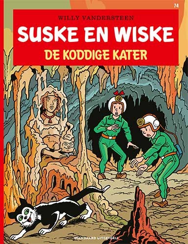 Suske en Wiske 74 - De koddige kater, Softcover, Vierkleurenreeks - Softcover (Standaard Uitgeverij)