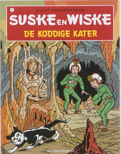 Suske en Wiske 74 - De koddige kater, Softcover, Vierkleurenreeks - Softcover (Standaard Uitgeverij)