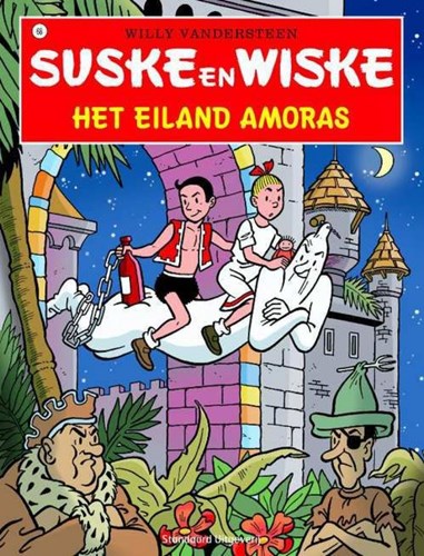 Suske en Wiske 68 - Het eiland Amoras, Softcover, Vierkleurenreeks - Softcover (Standaard Uitgeverij)