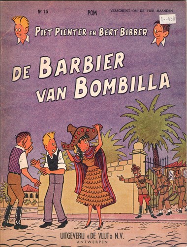 Piet Pienter en Bert Bibber 15 - De barbier van Bombilla, Softcover, Piet Pienter en Bert Bibber - De Vlijt 1st reeks (De Vlijt)