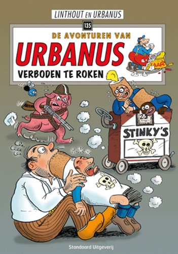 Urbanus 135 - Verboden te roken, Softcover, Urbanus - Gekleurd reeks (Standaard Uitgeverij)