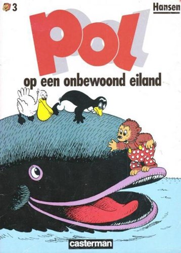 Pol - Herziene serie 3 - Pol op een onbewoond eiland, Softcover, Eerste druk (1985) (Casterman)