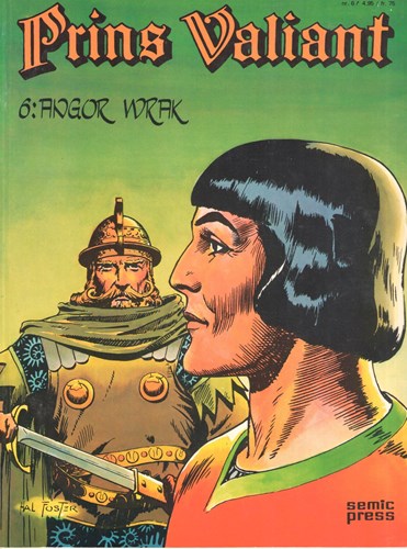 Prins Valiant - Junior Press  6 - Angor Wrak, Softcover, Eerste druk (1976), Prins Valiant - Semic (Semic Press)