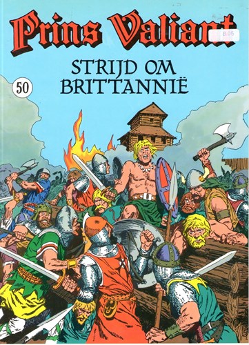 Prins Valiant - Junior Press  50 - Strijd om Brittannië, Softcover, Eerste druk (1991), Prins Valiant - Semic (Juniorpress)