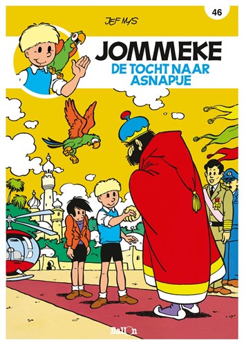 Jommeke 46 - De tocht naar Asnapije, Softcover, Jommeke - Relook (Ballon)