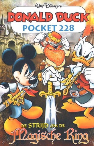 Donald Duck - Pocket 3e reeks 228 - De strijd om de Magische Ring, Softcover (Sanoma)