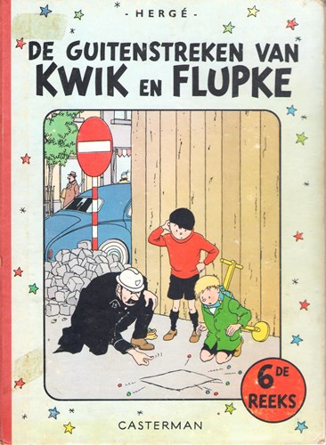Kwik en Flupke 6 - 6de Reeks, Hardcover, Kwik en Flupke - 1° Hc Reeks (Casterman)