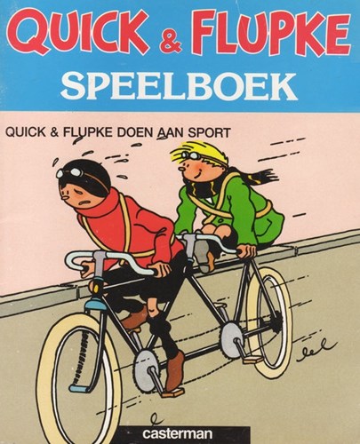 Quick & Flupke - Speelboeken 1 - Quick & Flupke doen aan sport, Softcover (Casterman)