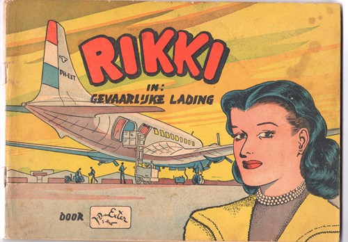 Rikki Visser 5 - Gevaarlijke lading, Softcover (Verenigde Vrije Noordhollandse Dagbladen)