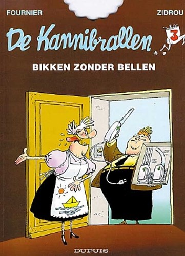 Kannibrallen, de 3 - Bikken zonder bellen, Softcover, Eerste druk (1999) (Dupuis)