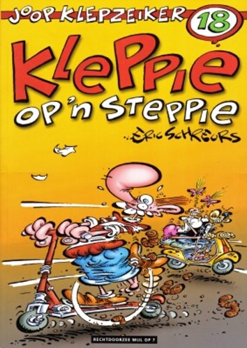 Joop Klepzeiker 18 - Kleppie op'n steppie, Softcover (Rechtdoorzee (mijl op 7))