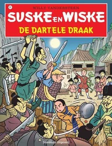 Suske en Wiske 301 - De Dartele Draak, Softcover, Eerste druk (2008), Vierkleurenreeks - Softcover (Standaard Uitgeverij)