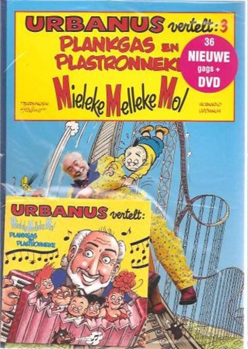 Urbanus vertelt 3 - Plankgas en Plastronneke Miele Melleke Mol + DvD, Softcover (Standaard Uitgeverij)