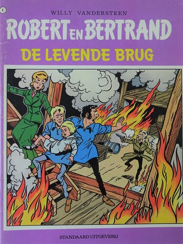Robert en Bertrand 4 - De levende brug, Softcover, Robert en Bertrand - Standaard (Standaard Uitgeverij)