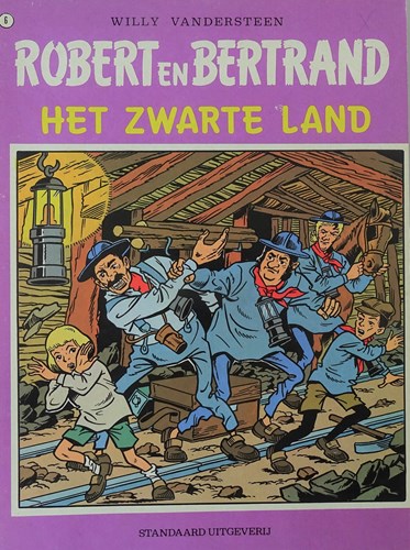 Robert en Bertrand 6 - Het zwarte land, Softcover, Robert en Bertrand - Standaard (Standaard Uitgeverij)