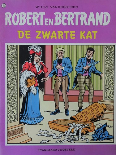 Robert en Bertrand 26 - De zwarte kat, Softcover, Robert en Bertrand - Standaard (Standaard Uitgeverij)