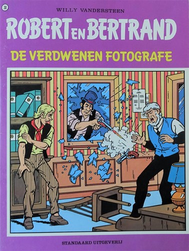 Robert en Bertrand 30 - De verdwenen fotograve, Softcover, Eerste druk (1979), Robert en Bertrand - Standaard (Standaard Uitgeverij)