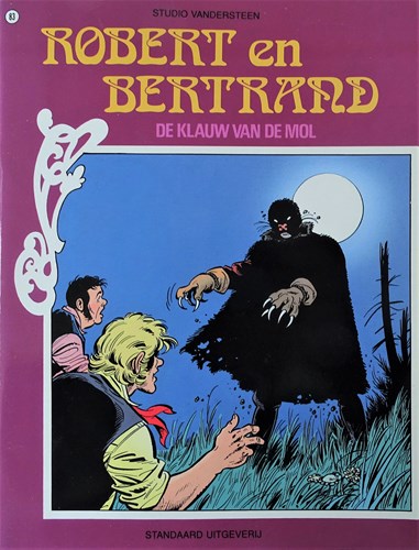 Robert en Bertrand 83 - De klauw van de mol, Softcover (Standaard Uitgeverij)