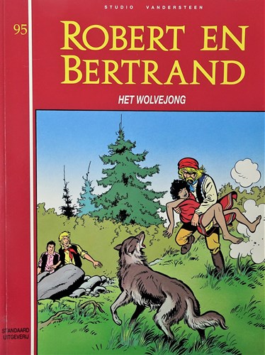 Robert en Bertrand 95 - Het wolvejong, Softcover (Standaard Uitgeverij)