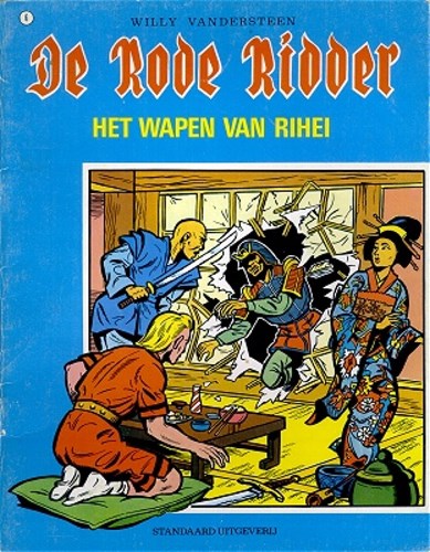 Rode Ridder, de 6 - Het wapen van Rihei, Softcover, Rode Ridder - Ongekleurd reeks (Standaard Boekhandel)