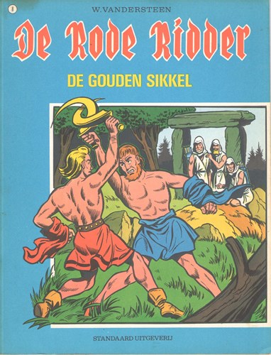 Rode Ridder, de 8 - De gouden sikkel, Softcover, Rode Ridder - Ongekleurd reeks (Standaard Boekhandel)