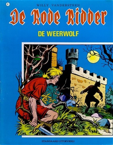 Rode Ridder, de 47 - De weerwolf, Softcover, Rode Ridder - Ongekleurd reeks (Standaard Uitgeverij)