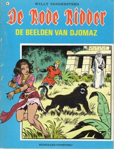 Rode Ridder, de 87 - De beelden van Djomaz, Softcover, Eerste druk (1979), Rode Ridder - Ongekleurd reeks (Standaard Uitgeverij)