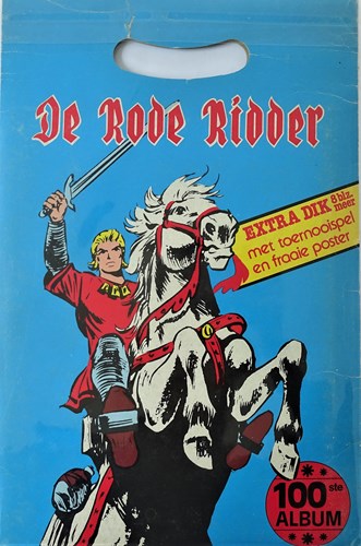 Rode Ridder, de 100 - De vervloekte stad, SC+bijlage, Eerste druk (1982), Rode Ridder - Ongekleurd reeks (Standaard Uitgeverij)