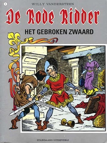 Rode Ridder, de 1 - Het gebroken zwaard, Softcover, Rode Ridder - Gekleurde reeks (Standaard Uitgeverij)