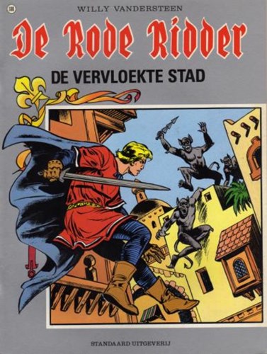 Rode Ridder, de 100 - De vervloekte stad, Softcover, Rode Ridder - Gekleurde reeks (Standaard Uitgeverij)