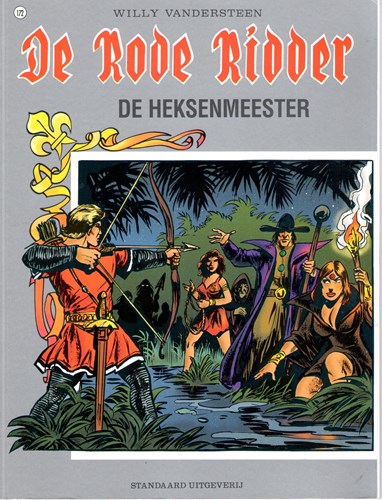 Rode Ridder, de 172 - De heksenmeester, Softcover, Eerste druk (1999), Rode Ridder - Gekleurde reeks (Standaard Uitgeverij)