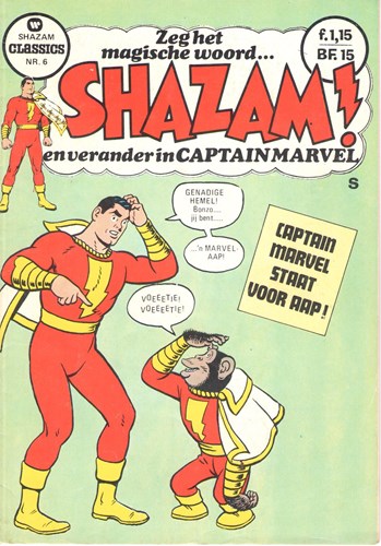 Shazam - Classics 6 - Captain Marvel staat voor aap!, Softcover (Williams Nederland)