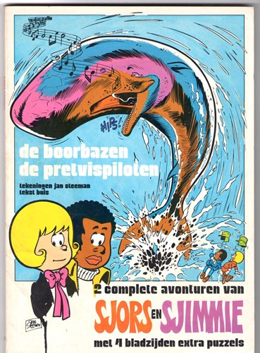 Sjors en Sjimmie - diversen  - De boorbazen + De pretvispiloten, Softcover (Amsterdam Boek)