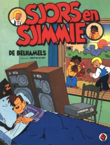 Sjors en Sjimmie - Van der Kroft 4 - De belhamels, Softcover, Sjors en Sjimmie - Van der Kroft - Oberon (Oberon)